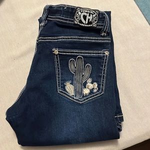 Western jeans for girls!
